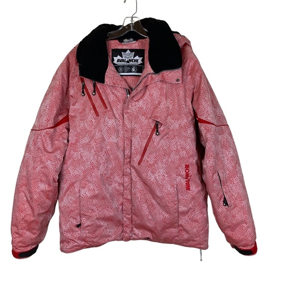 Avalanche Red/White Women’s Ski Jacket - XL - Picture 1 of 16